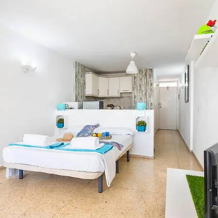 415 Great Studio, Sea View,Wi Fi Pool * Playa de las Américas